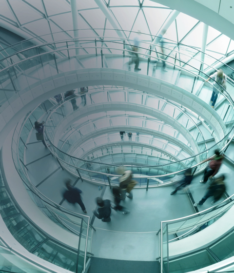 Spiral Staircase Photo Taken from above